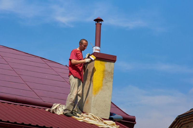 Local Chimney Waterproofing pros at work